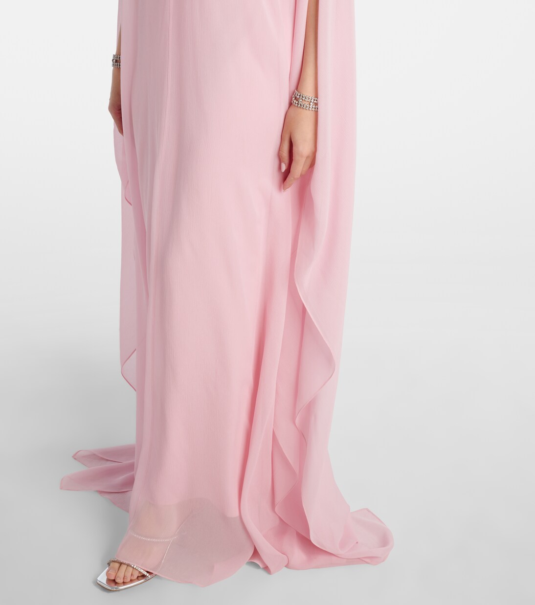 Sza Sza crêpe chiffon kaftan | Taller Marmo
