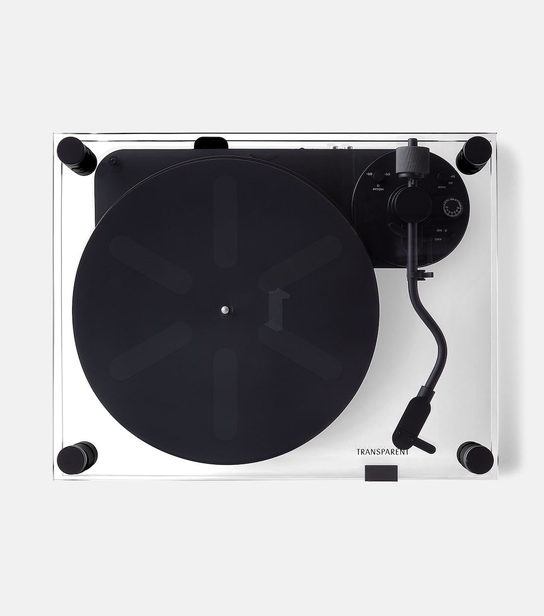 Transparent turntable | Transparent