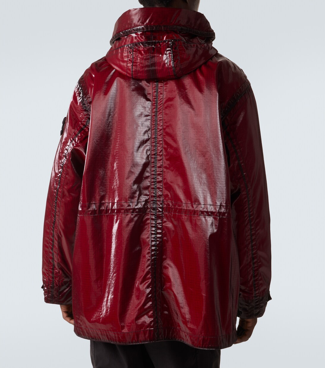 Prismatico coated cotton-blend parka | Stone Island