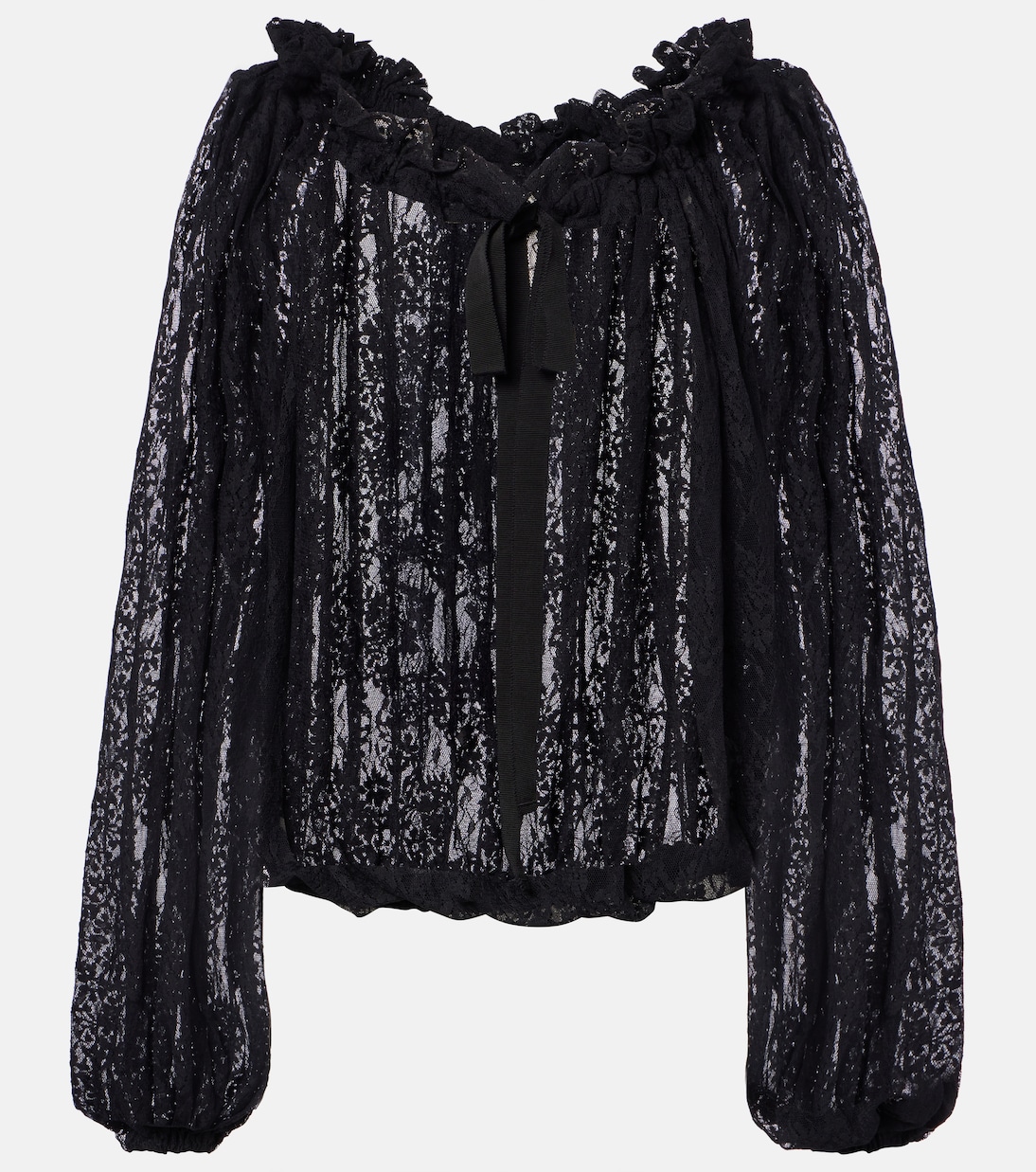 Bluse aus Spitze | Patou