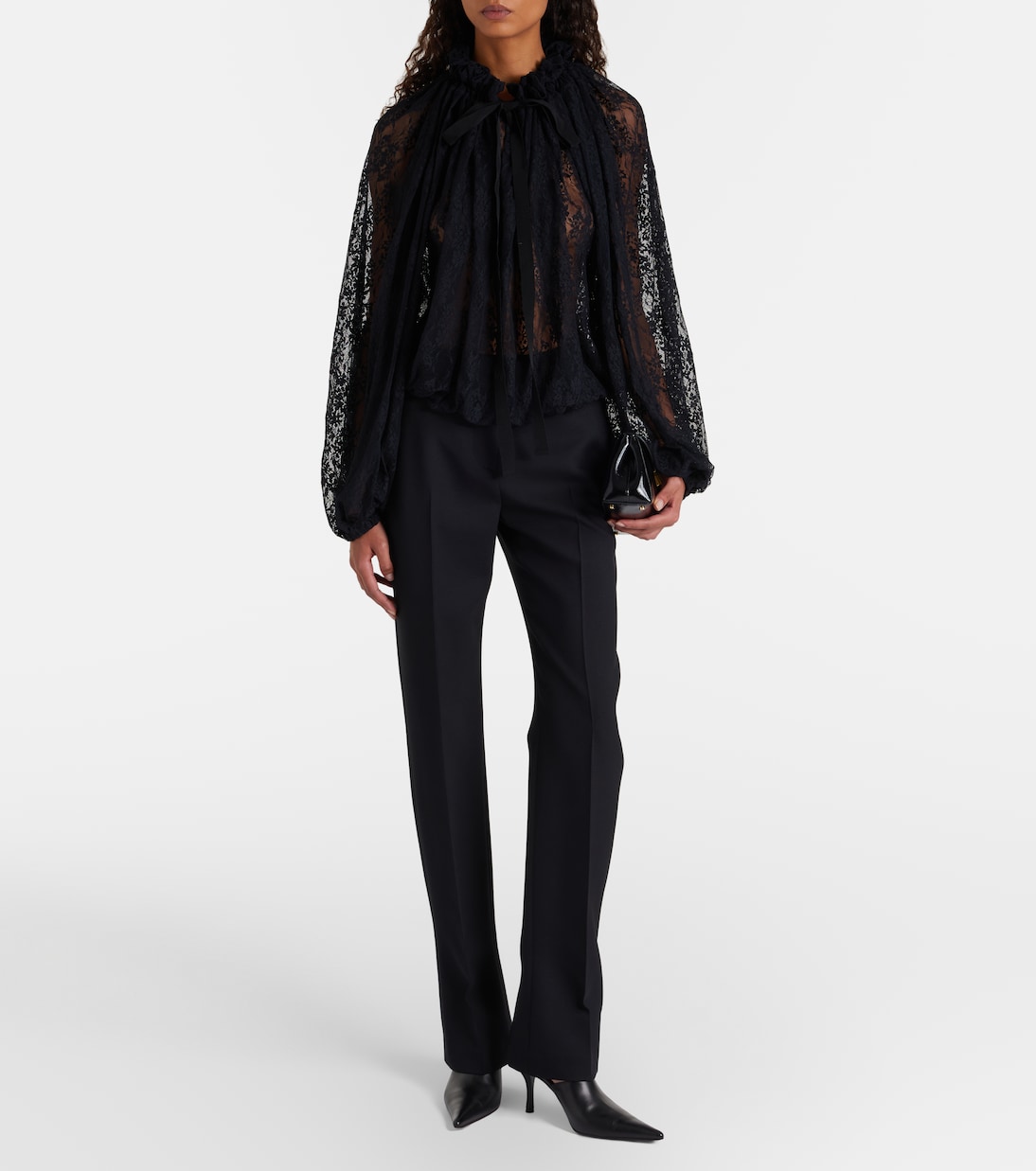 Bluse aus Spitze | Patou