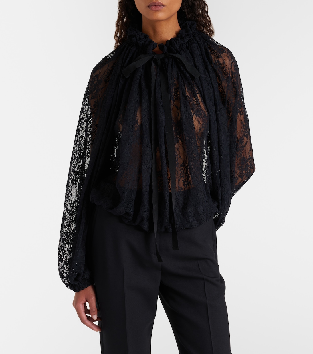 Bluse aus Spitze | Patou