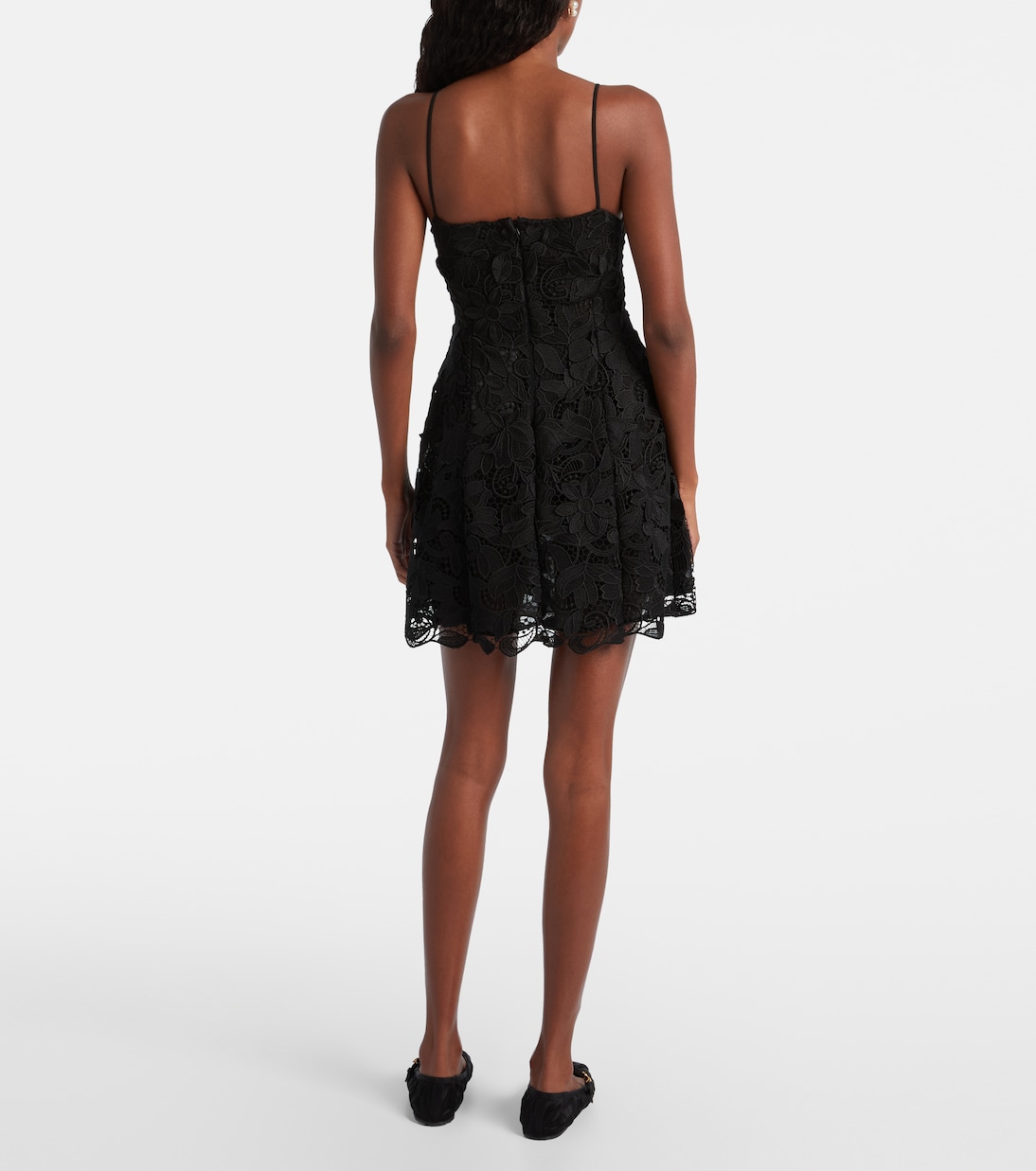 Robe en dentelle à fleurs | Blumarine