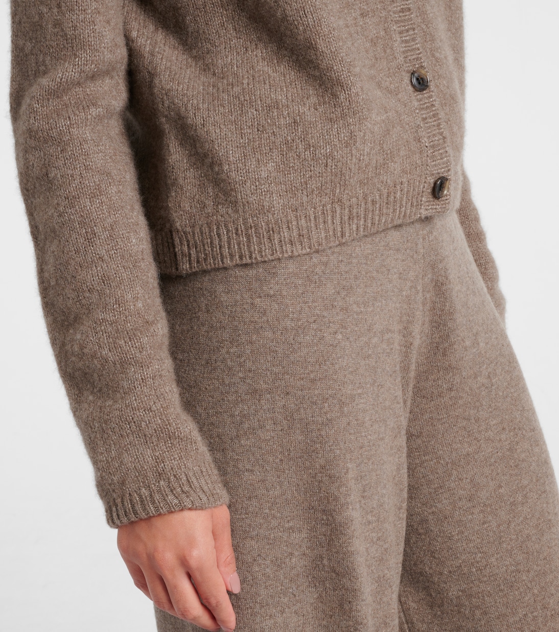 Felicia cashmere and silk cardigan | Lisa Yang