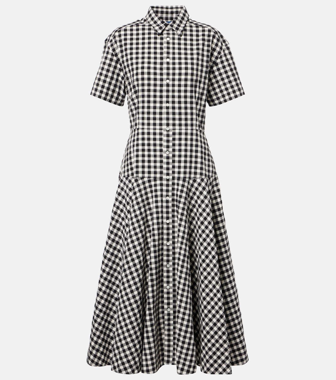 Gingham cotton shirt dress | Polo Ralph Lauren