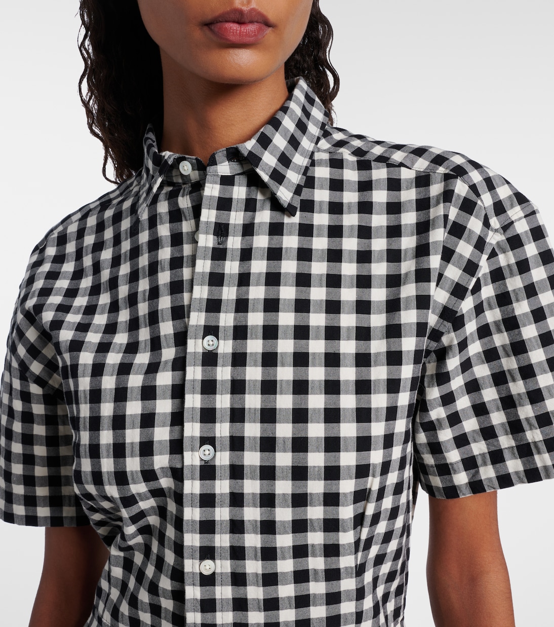 Gingham cotton shirt dress | Polo Ralph Lauren