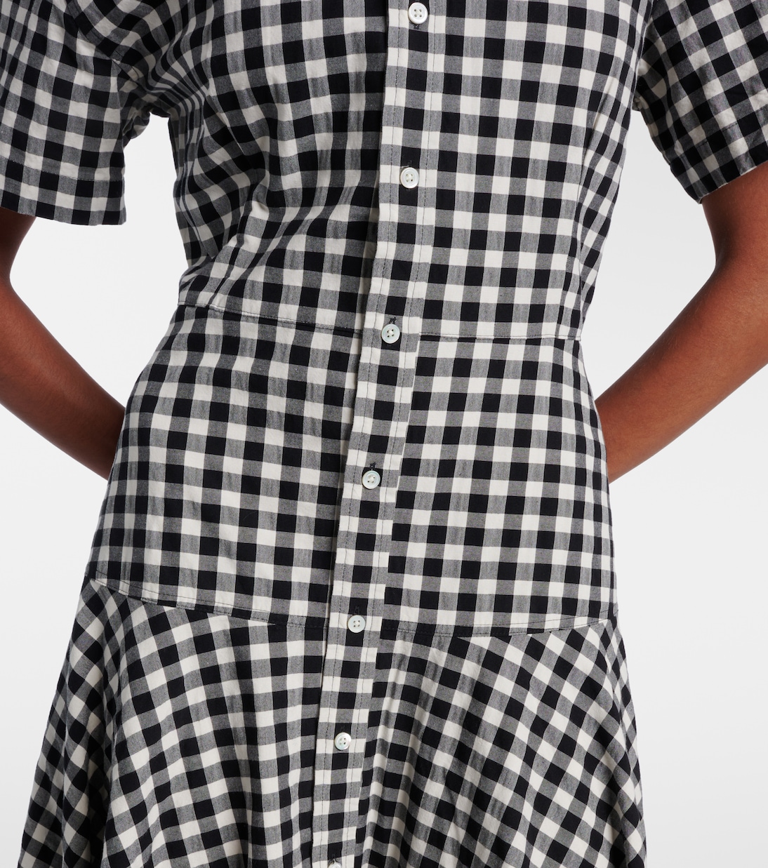 Gingham cotton shirt dress | Polo Ralph Lauren