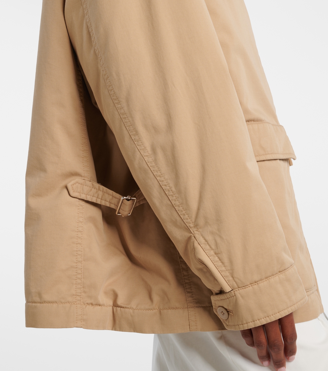Aurelius cotton and cashmere jacket | The Row