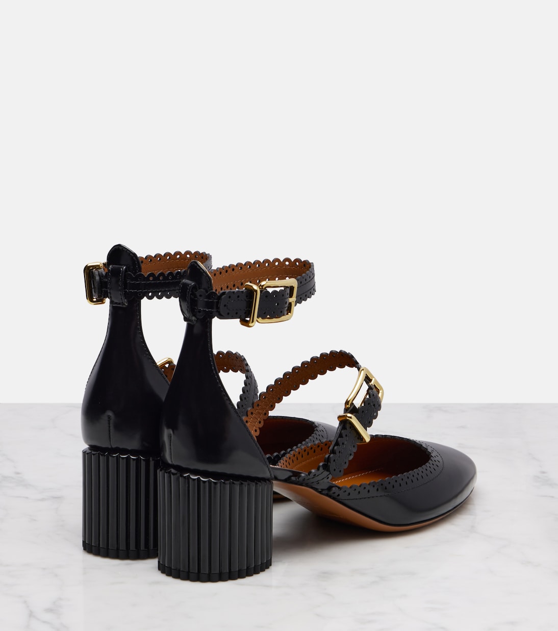 Escarpins Mary Jane Eddie 55 en cuir | Zimmermann