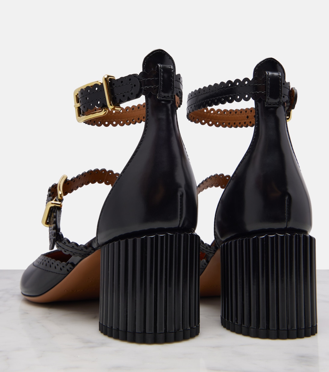 Escarpins Mary Jane Eddie 55 en cuir | Zimmermann
