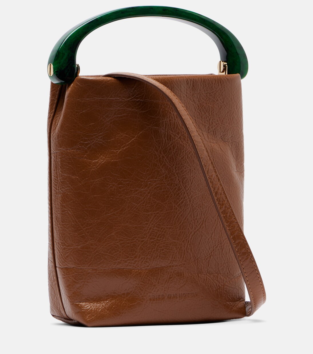 Micro leather tote bag | Dries Van Noten