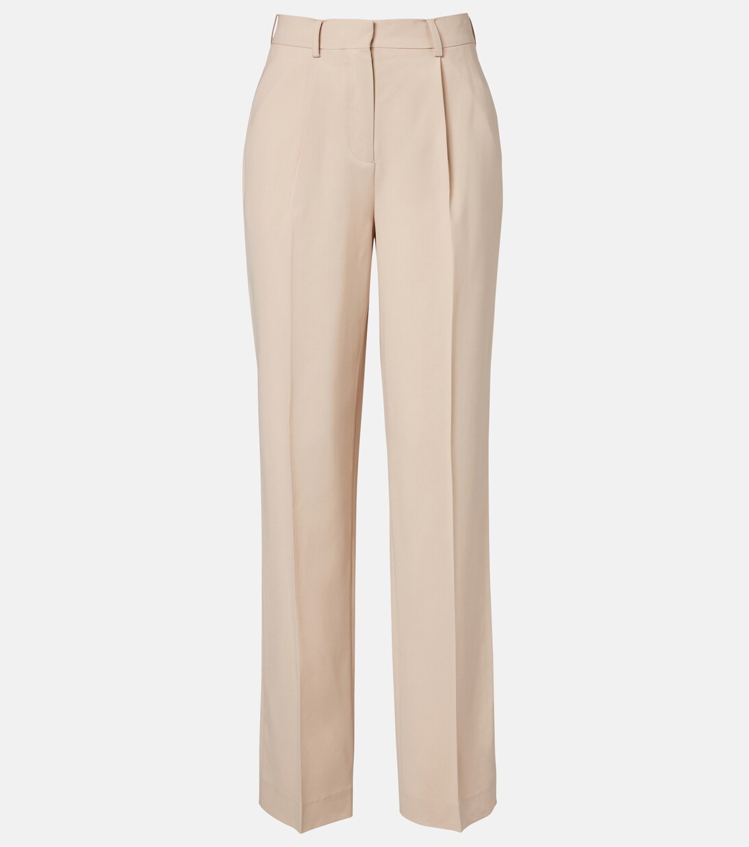 Soli high-rise straight pants | Aya Muse