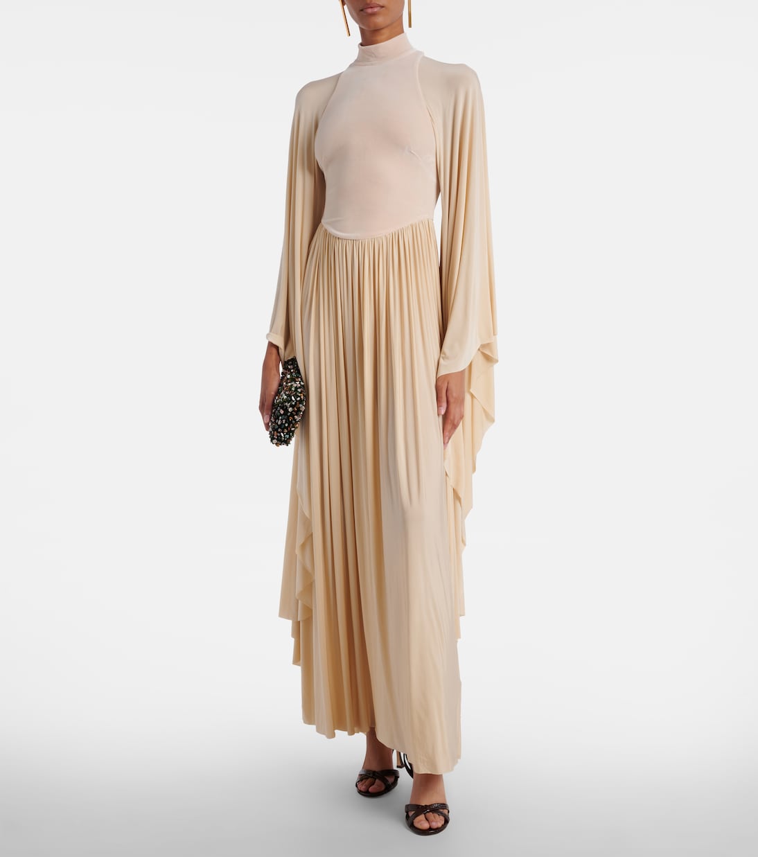 Robe longue Memento en velours | Zimmermann