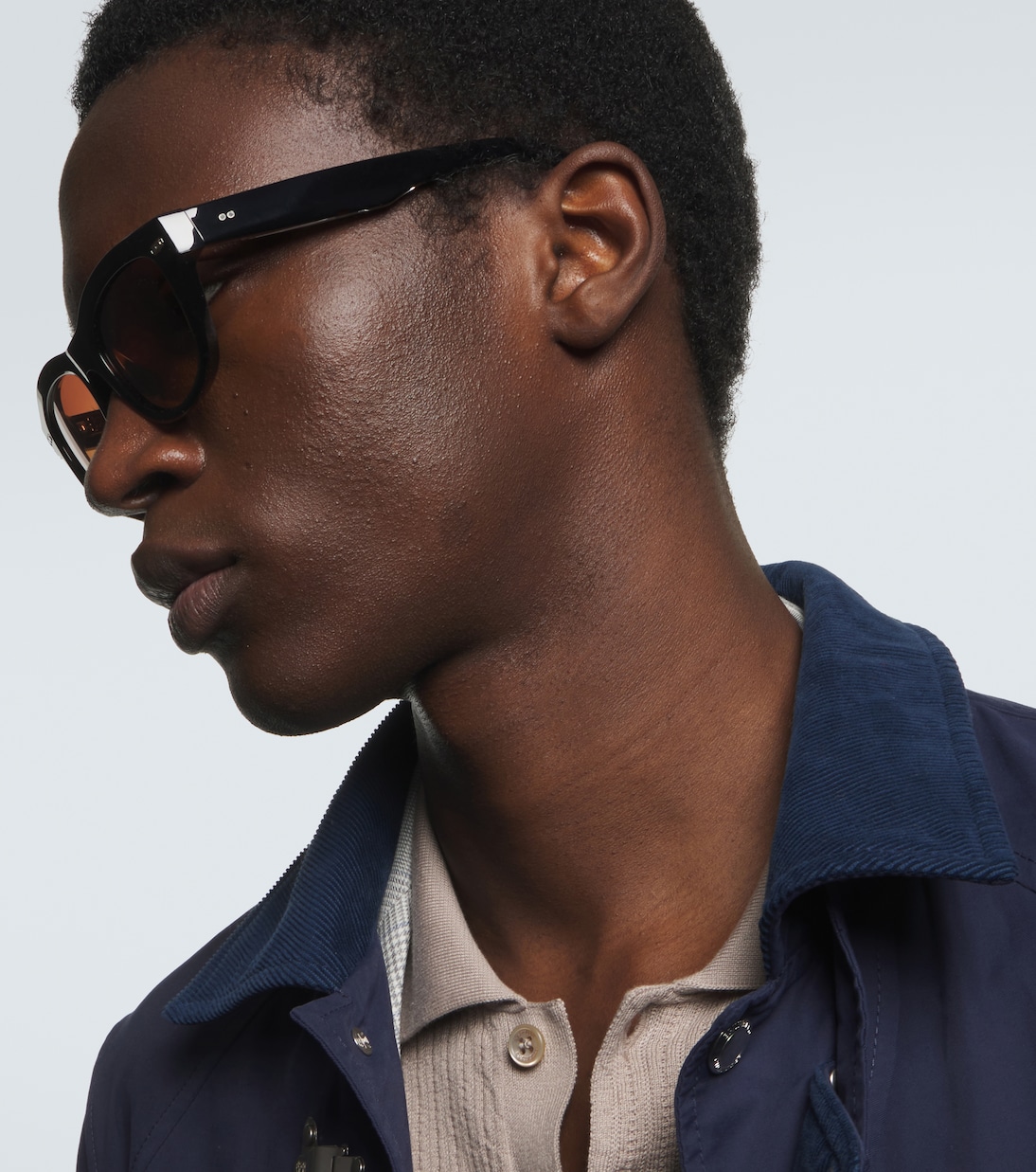 Eckige Sonnenbrille Stanley J. | Brunello Cucinelli
