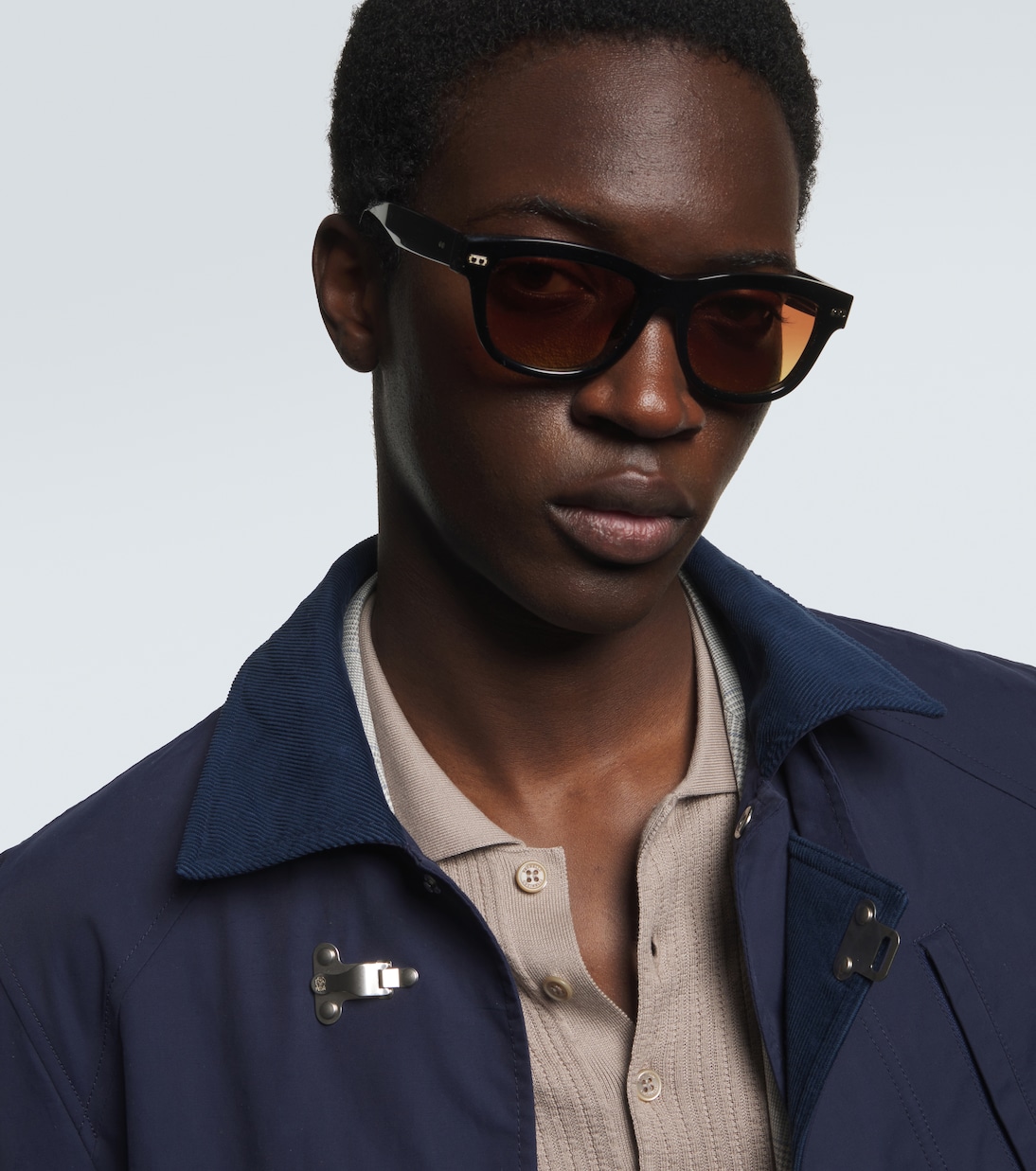 Eckige Sonnenbrille Stanley J. | Brunello Cucinelli