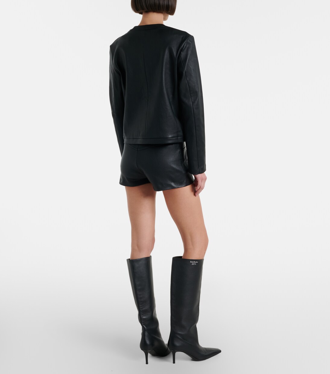Roxie leather shorts | Stouls
