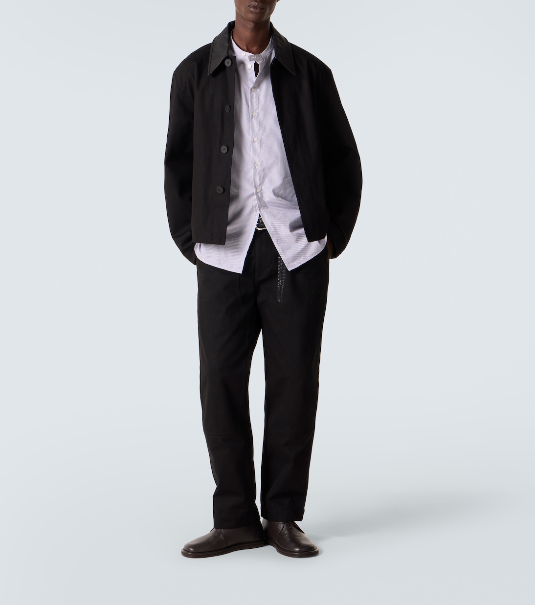 x Aaron Levine Denver cotton straight pants | Studio Nicholson