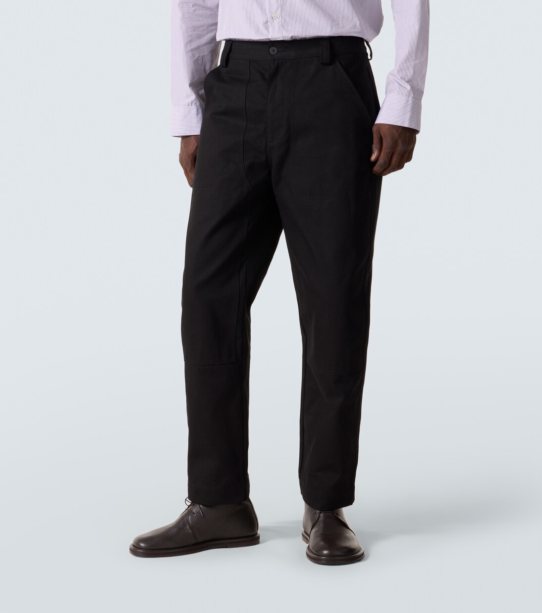 x Aaron Levine Denver cotton straight pants | Studio Nicholson