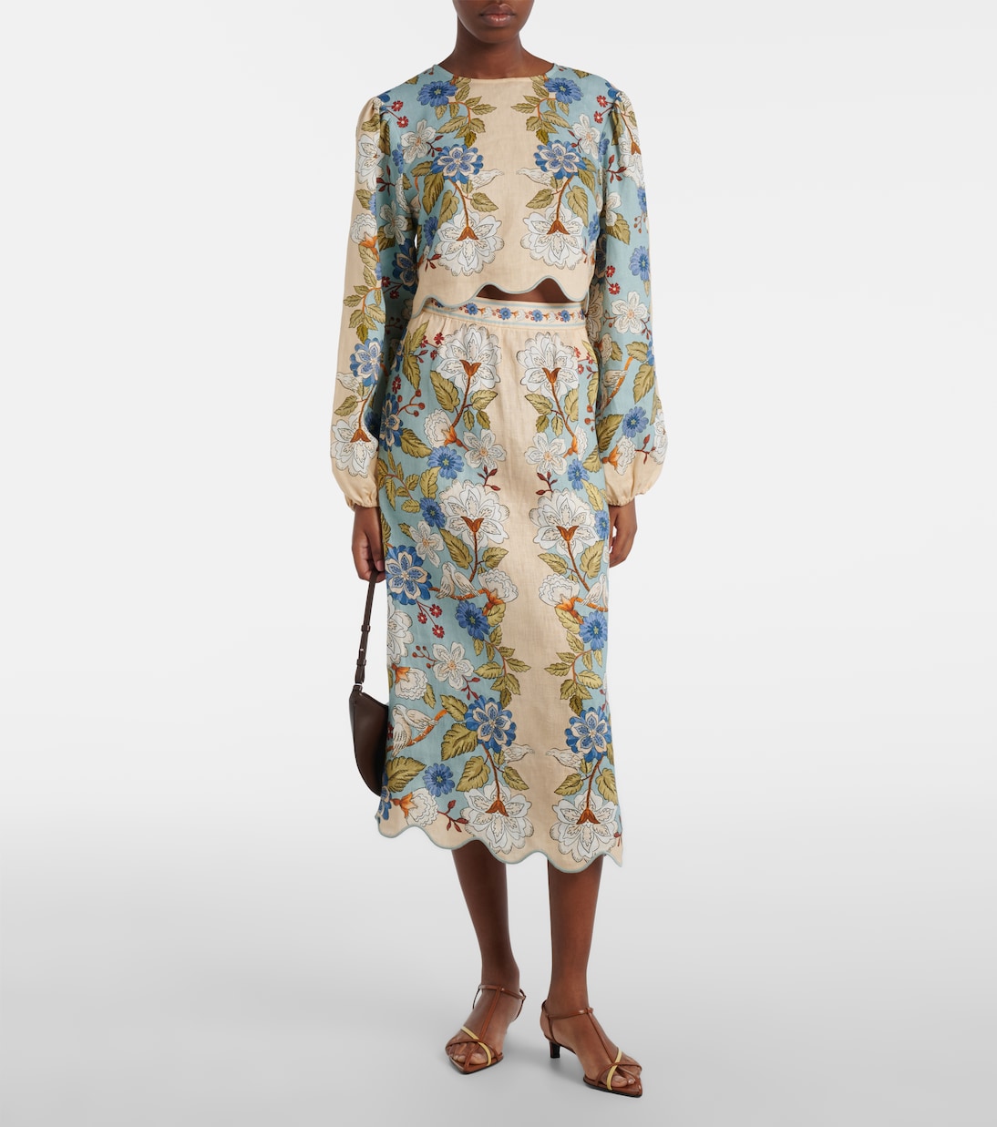 Floral linen blouse | Farm Rio