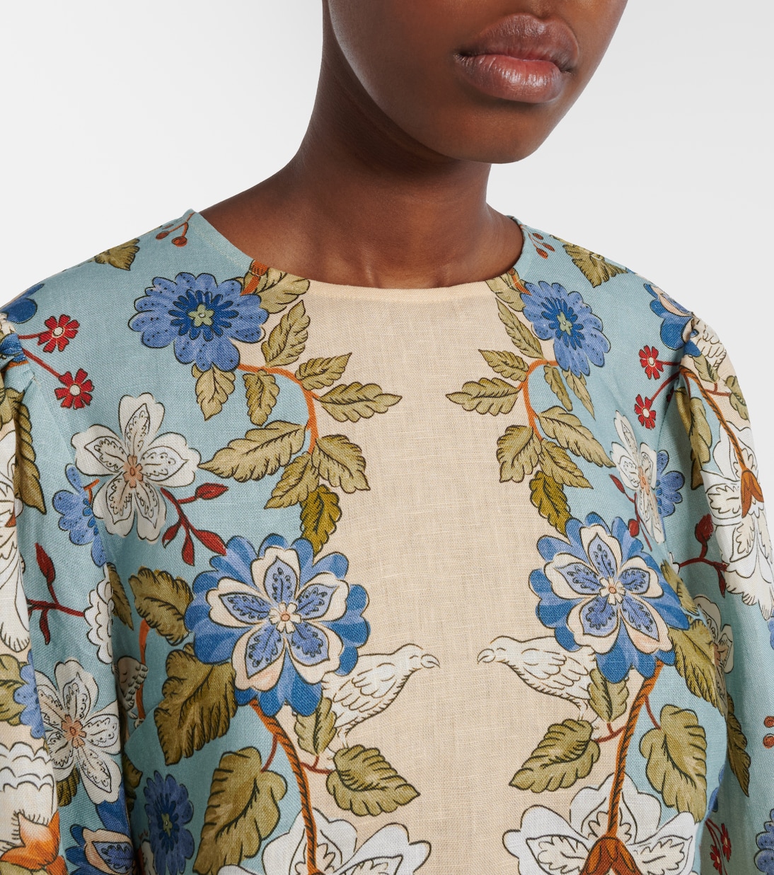 Floral linen blouse | Farm Rio