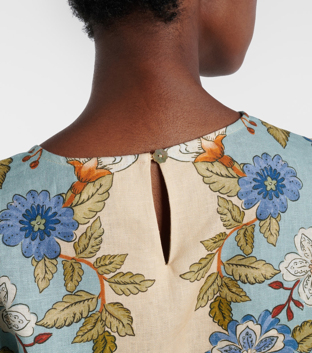 Floral linen blouse | Farm Rio