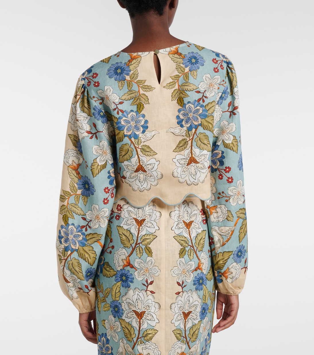 Floral linen blouse | Farm Rio