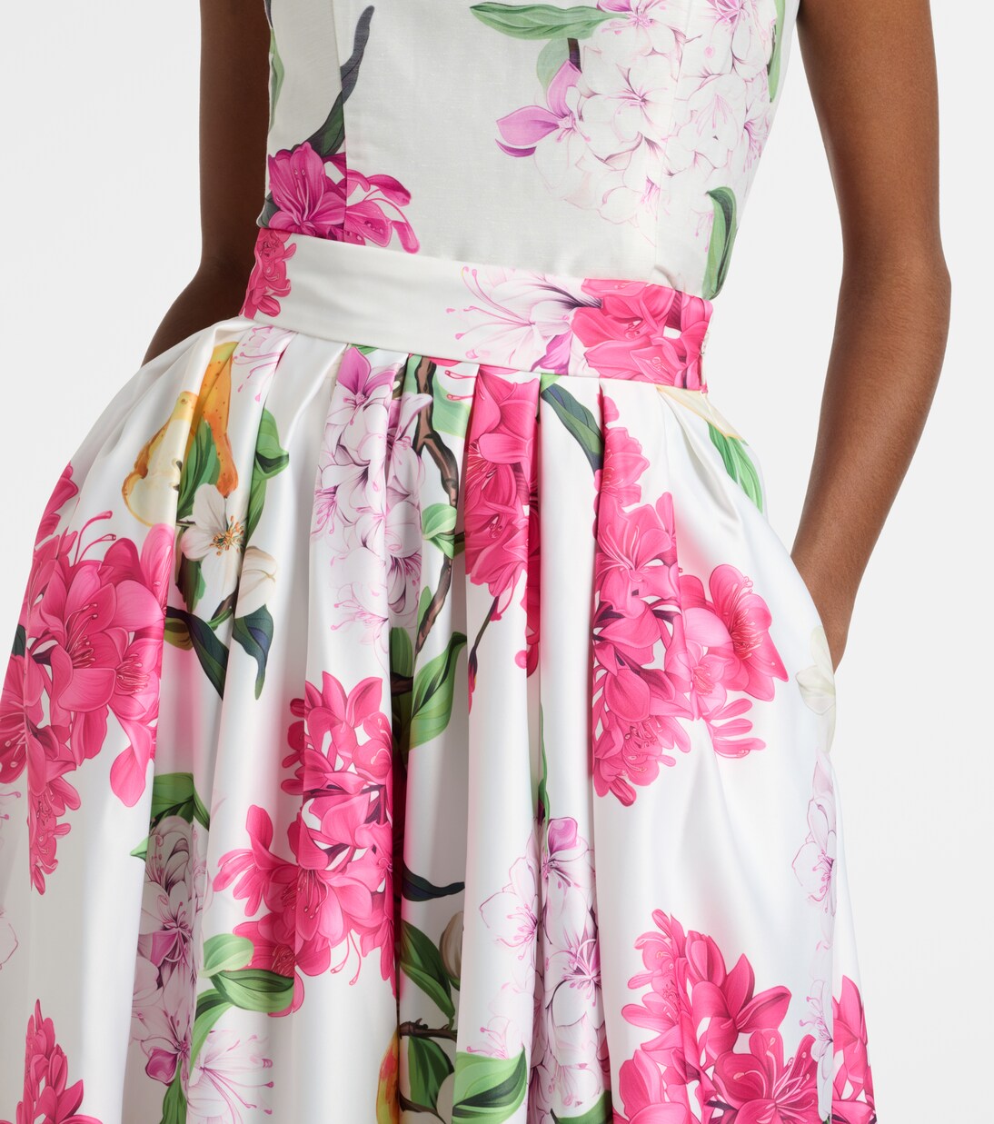 Reinette floral maxi skirt | Leo Lin