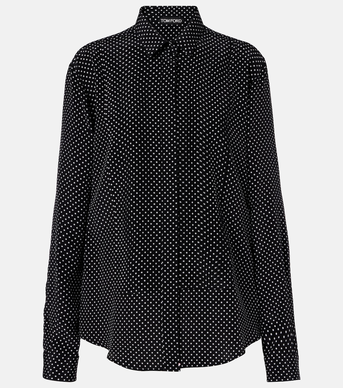Polka-dot silk shirt | Tom Ford