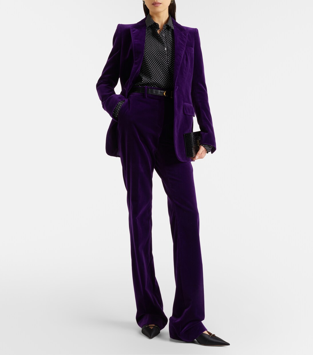 Polka-dot silk shirt | Tom Ford