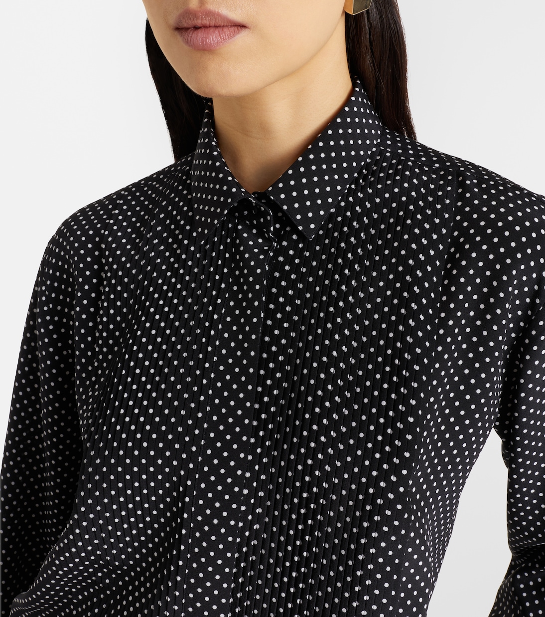 Polka-dot silk shirt | Tom Ford