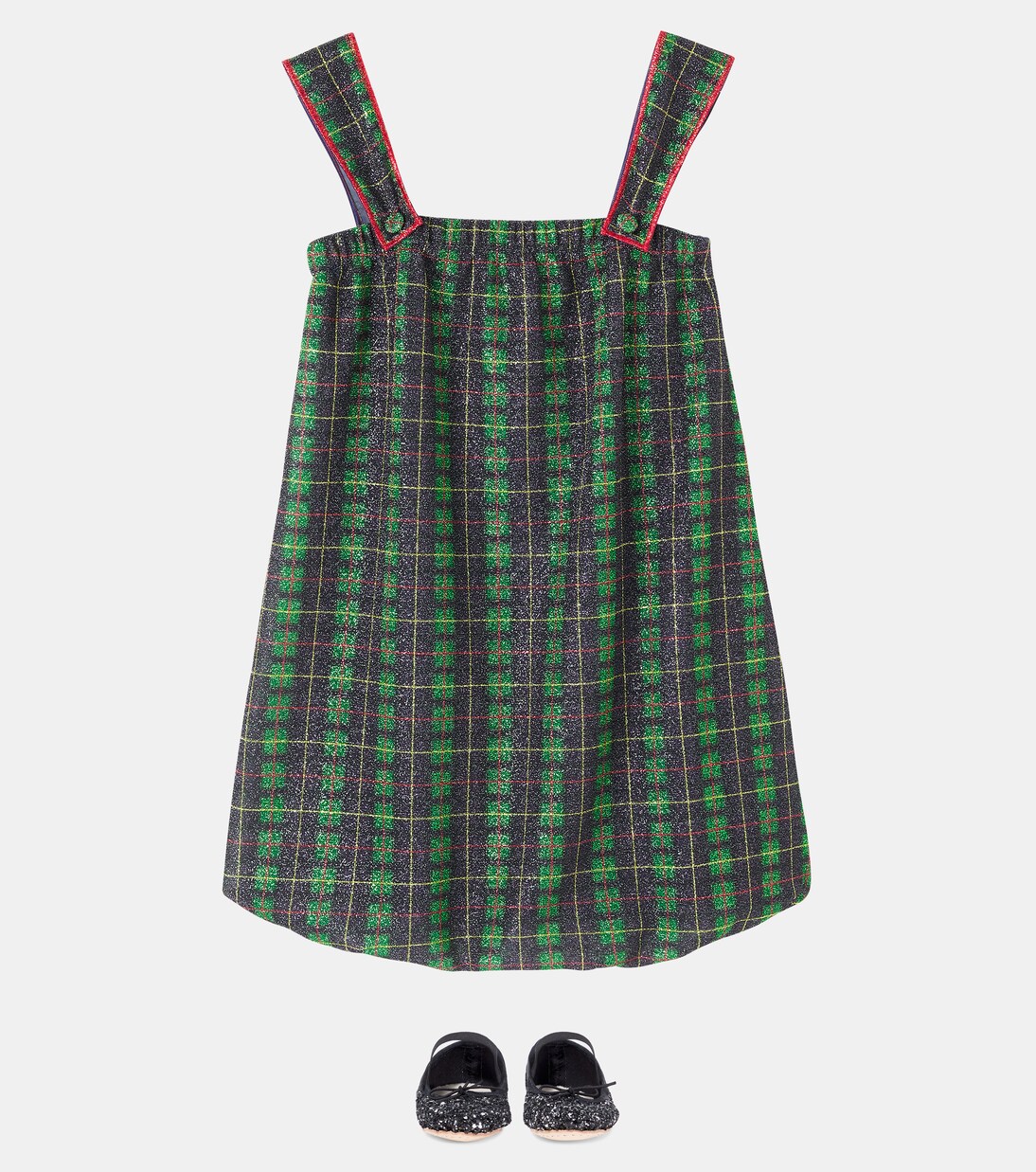 Lumière tartan dress | Oséree Kids