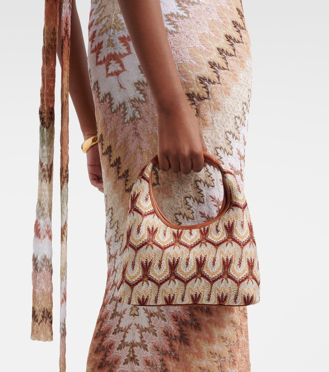 حقيبة كتف من اللاميه | Missoni