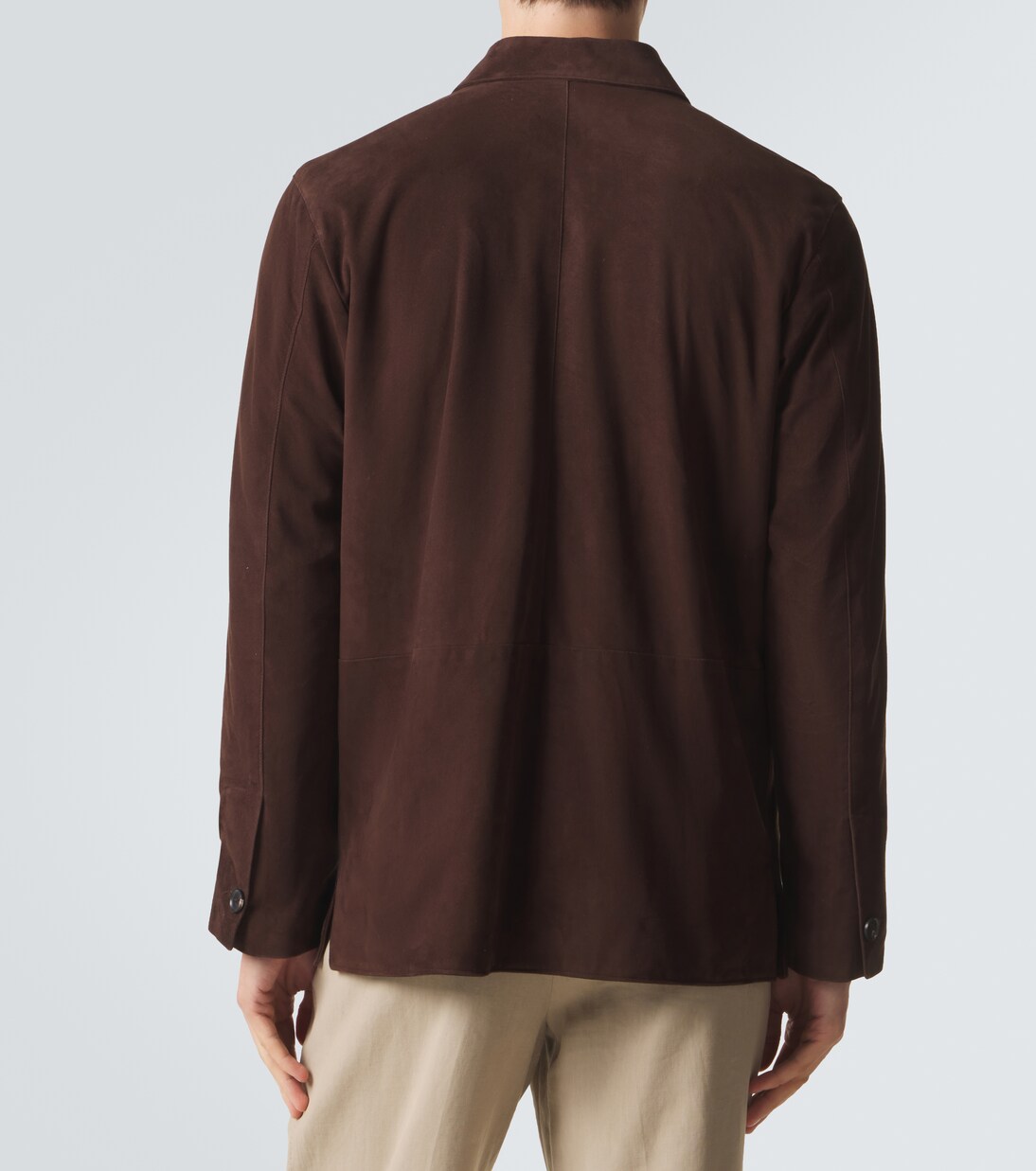 Suede blouson jacket | Saman Amel