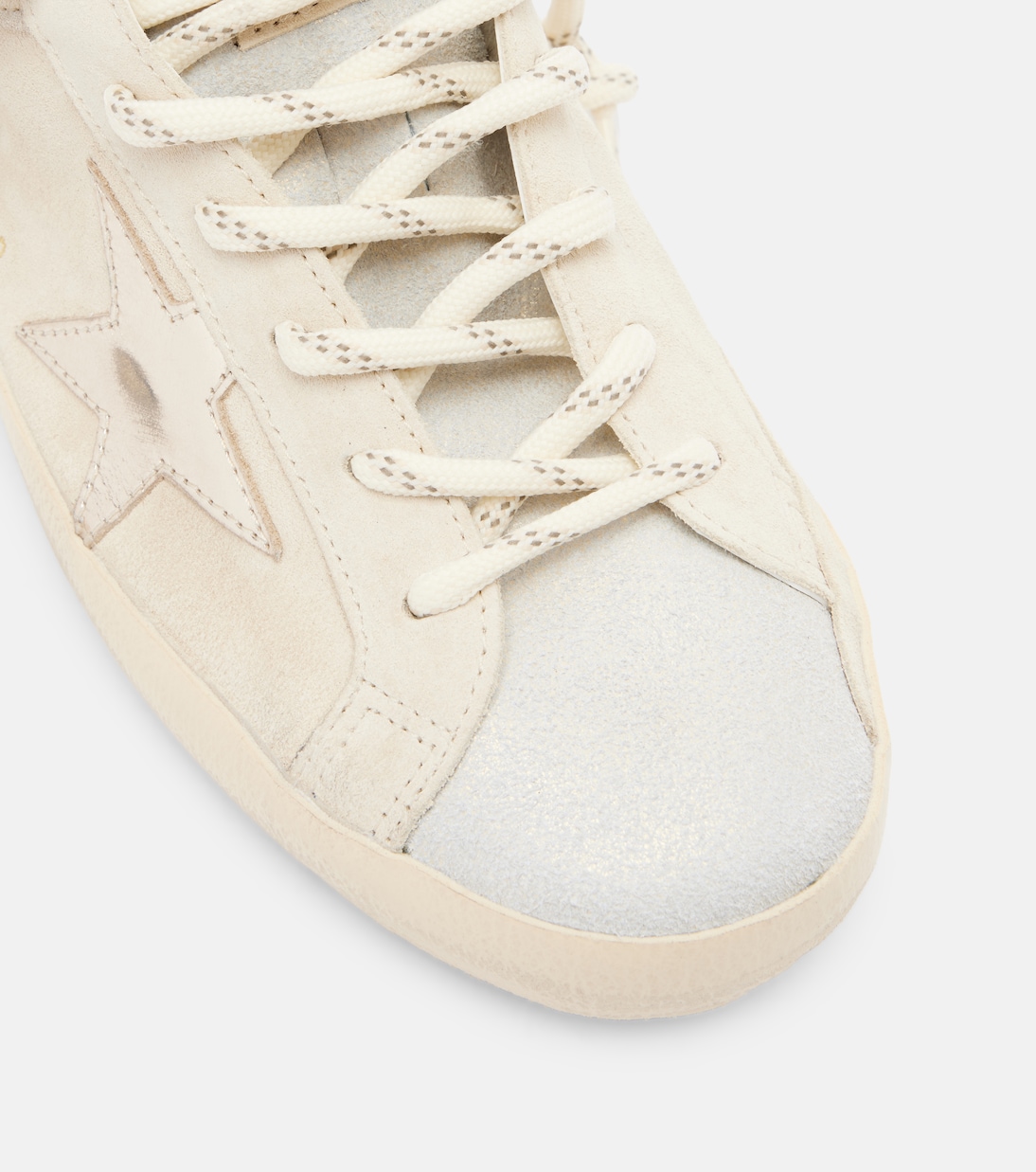 Sneakers Super-Star aus Veloursleder und Shearling | Golden Goose