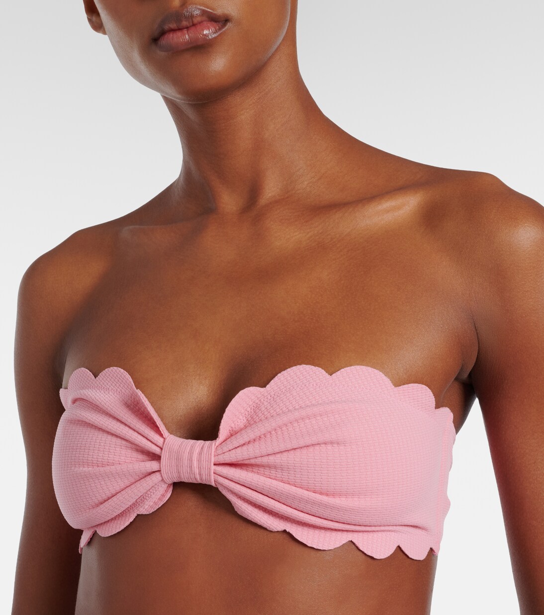 Antibes scalloped bikini top | Marysia