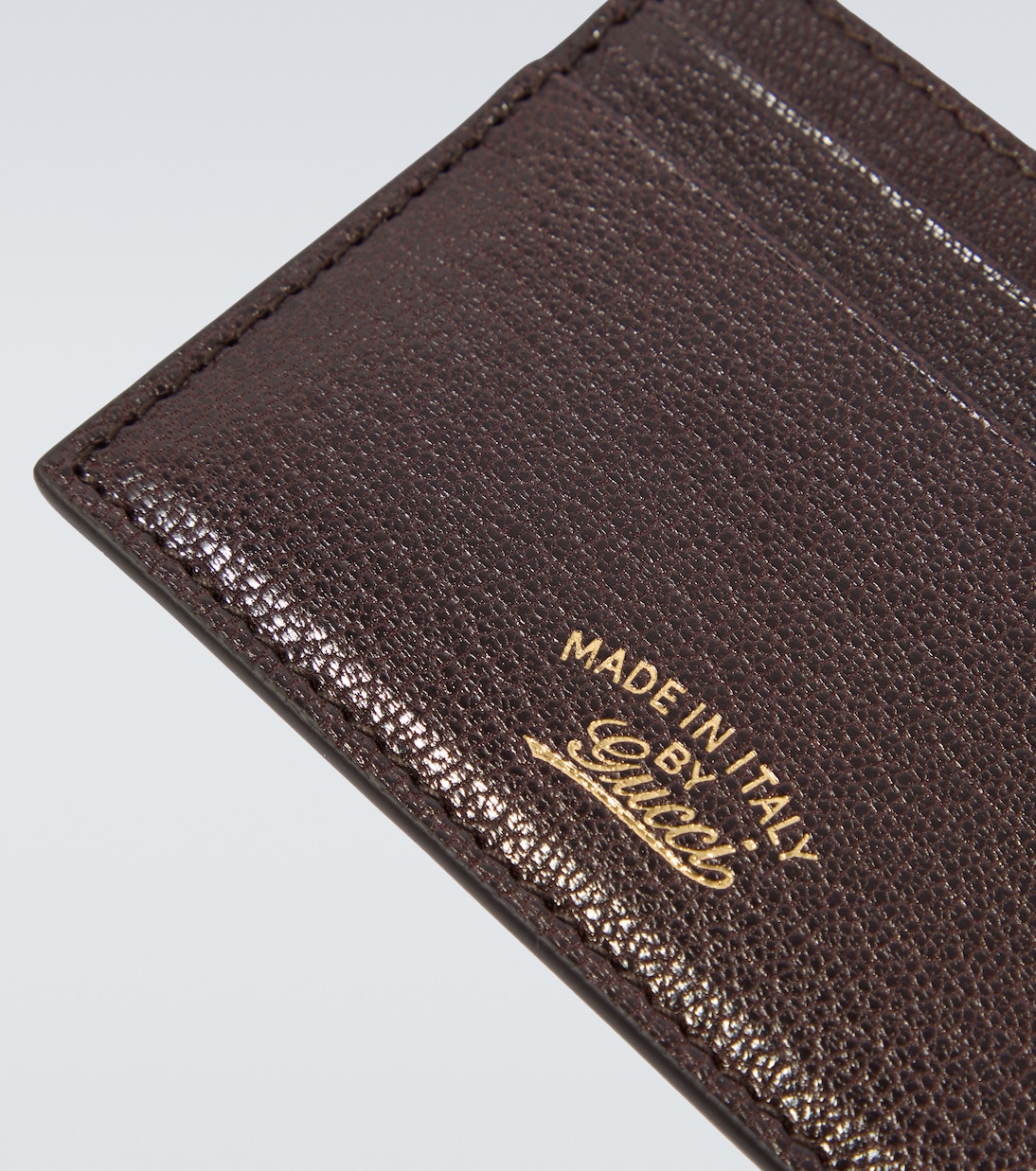 Lira leather card holder | Gucci