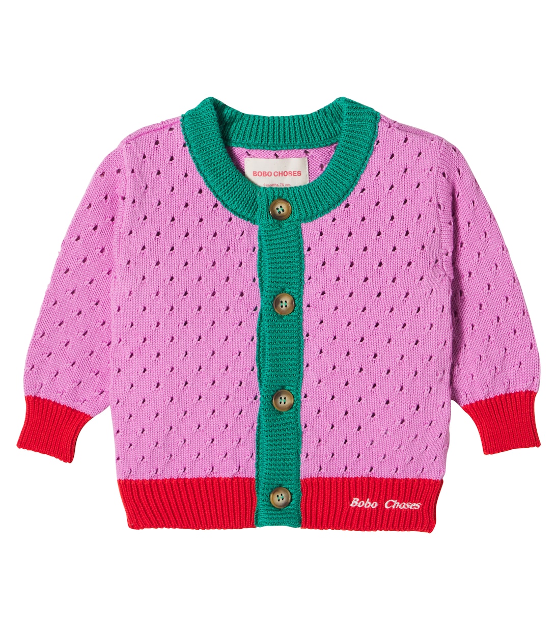 Baby Cardigan aus Baumwolle | Bobo Choses