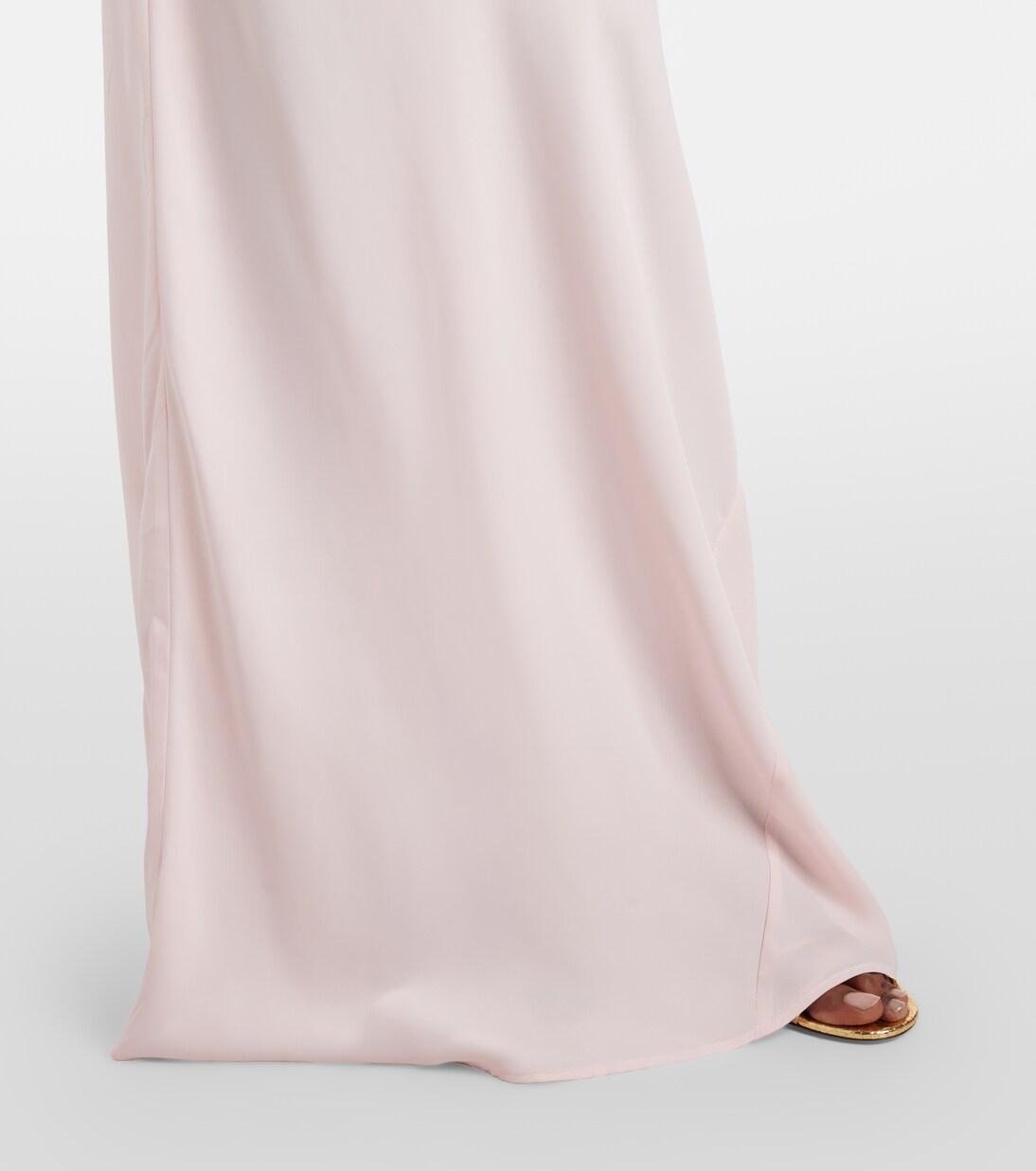 Robe longue en satin | Rotate