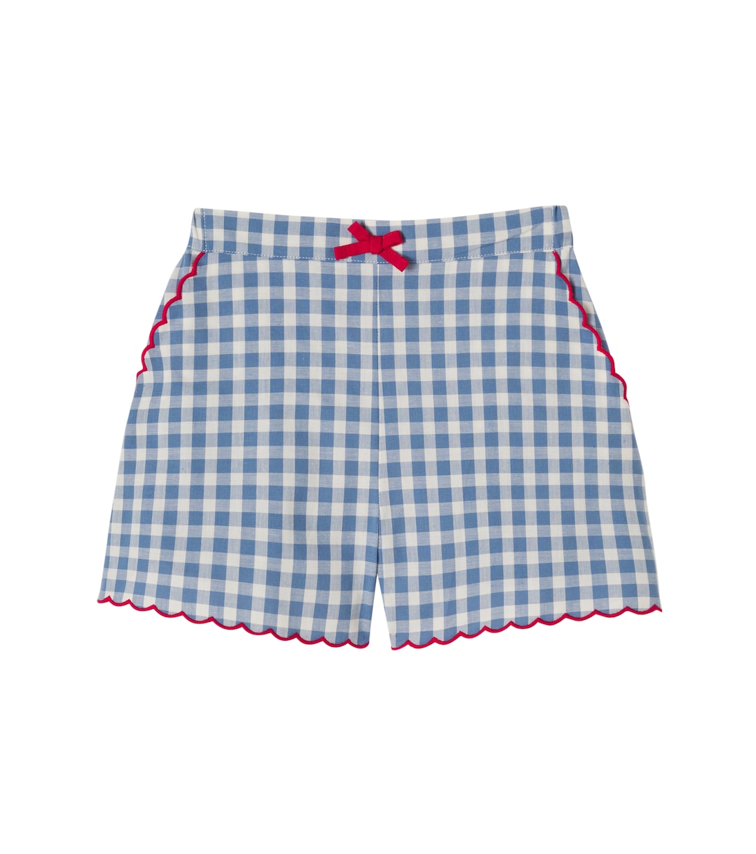 Gingham cotton shorts | Pepa London