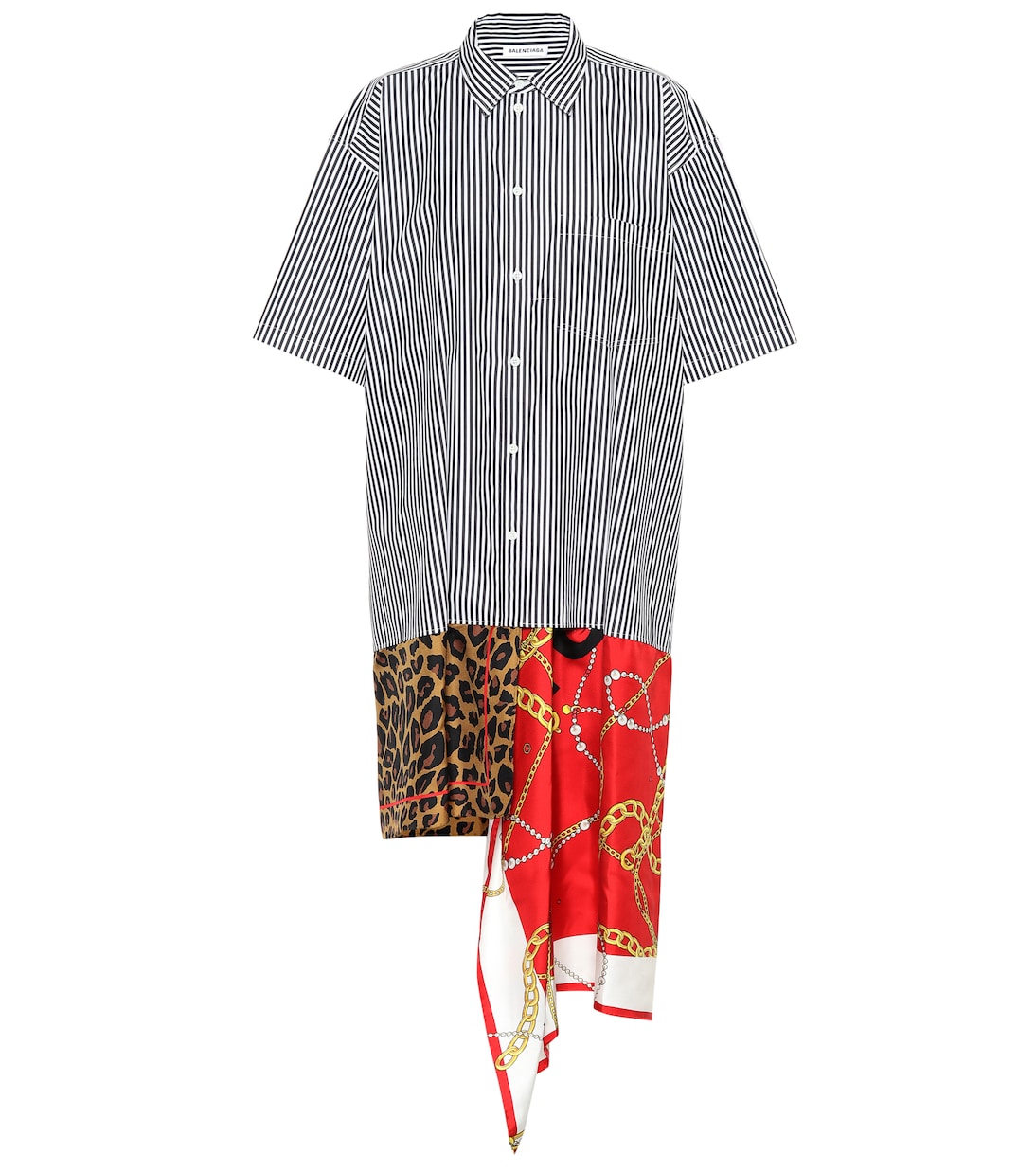 Balenciaga scarf dress deals