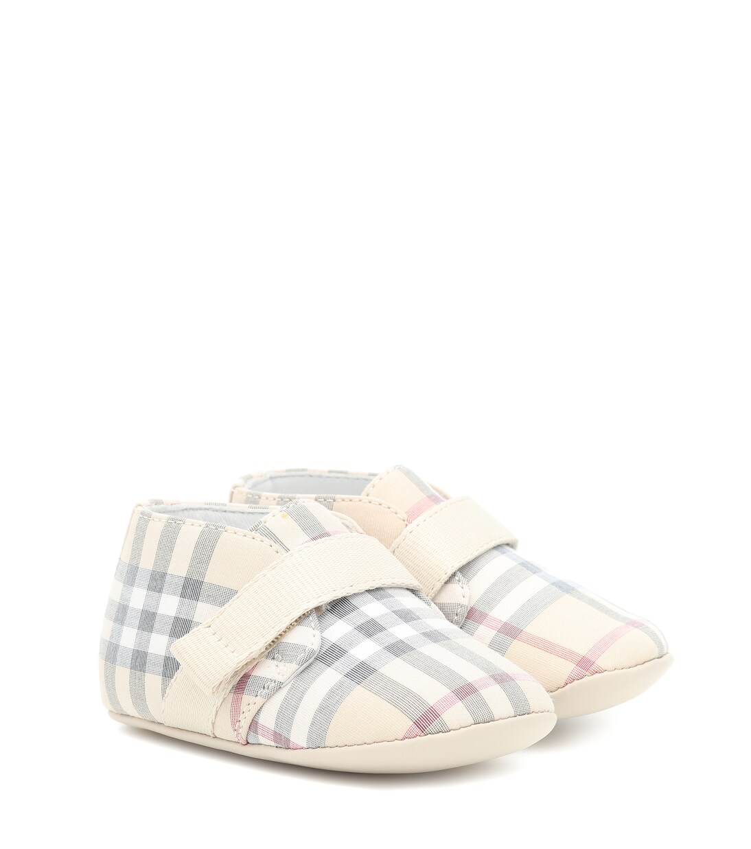 Checked booties | Burberry Kids