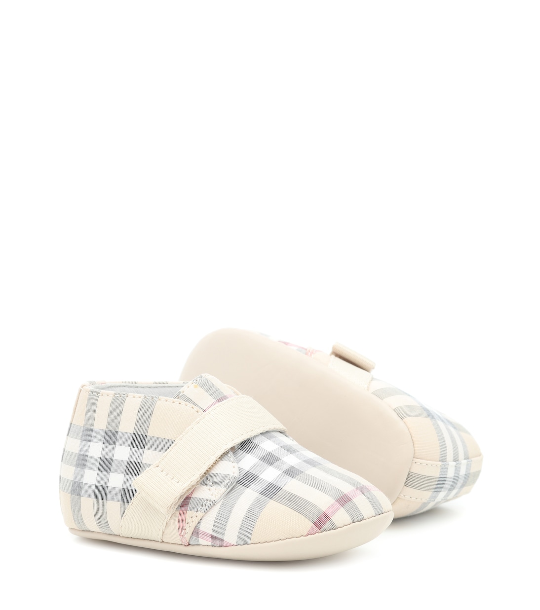 Checked booties | Burberry Kids