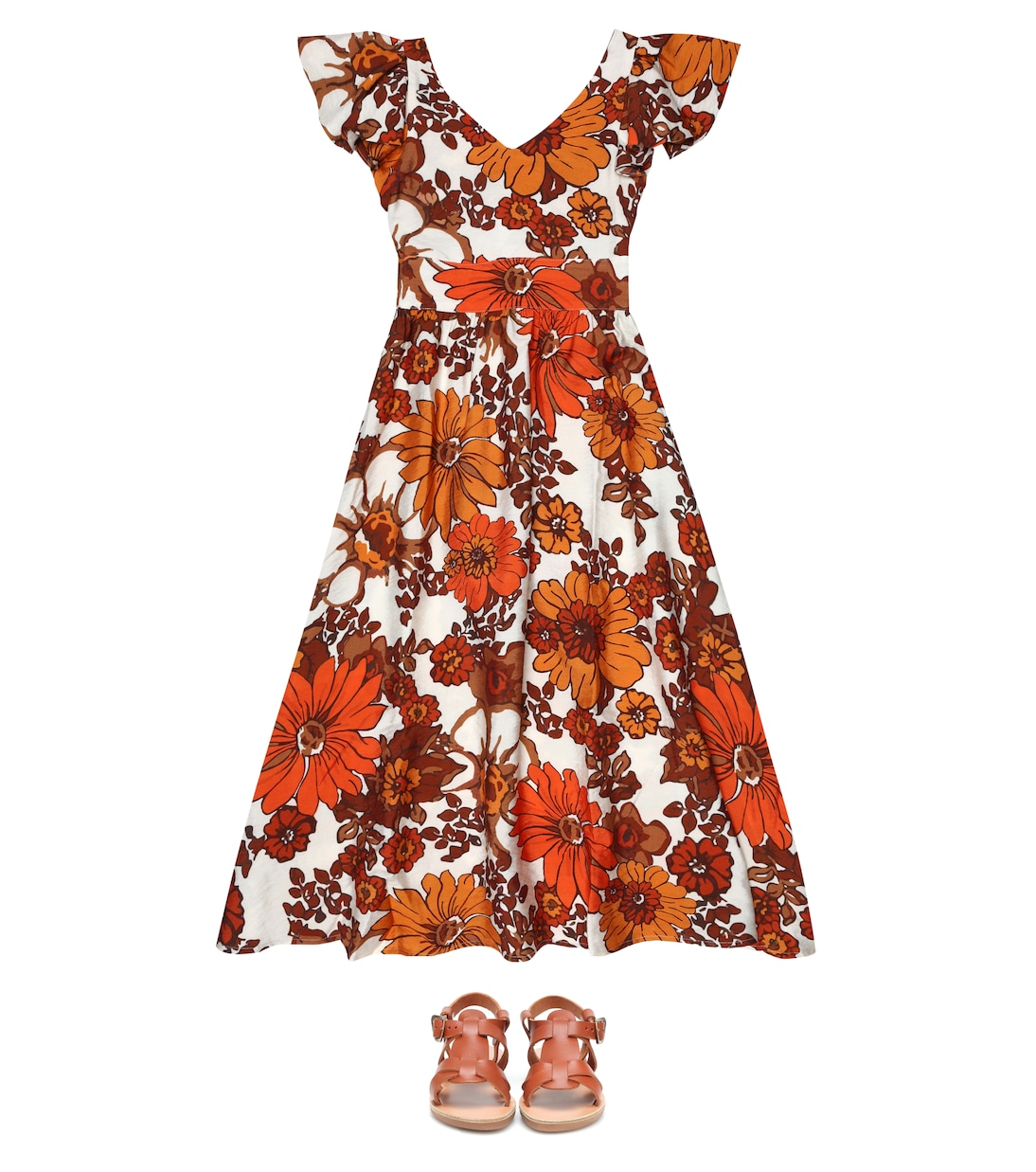 Vestido floral | Dodo Bar Or Kids