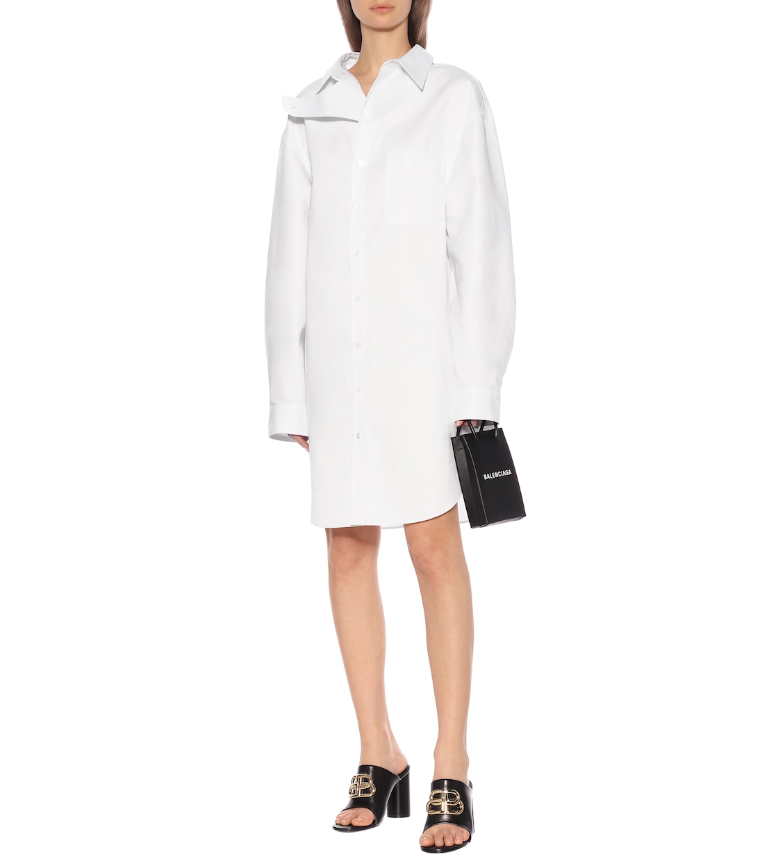 Cotton-poplin dress | Balenciaga