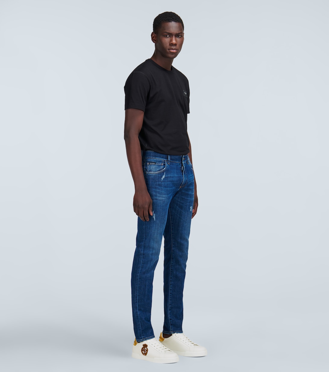 Sneakers Portofino aus Leder | Dolce&Gabbana