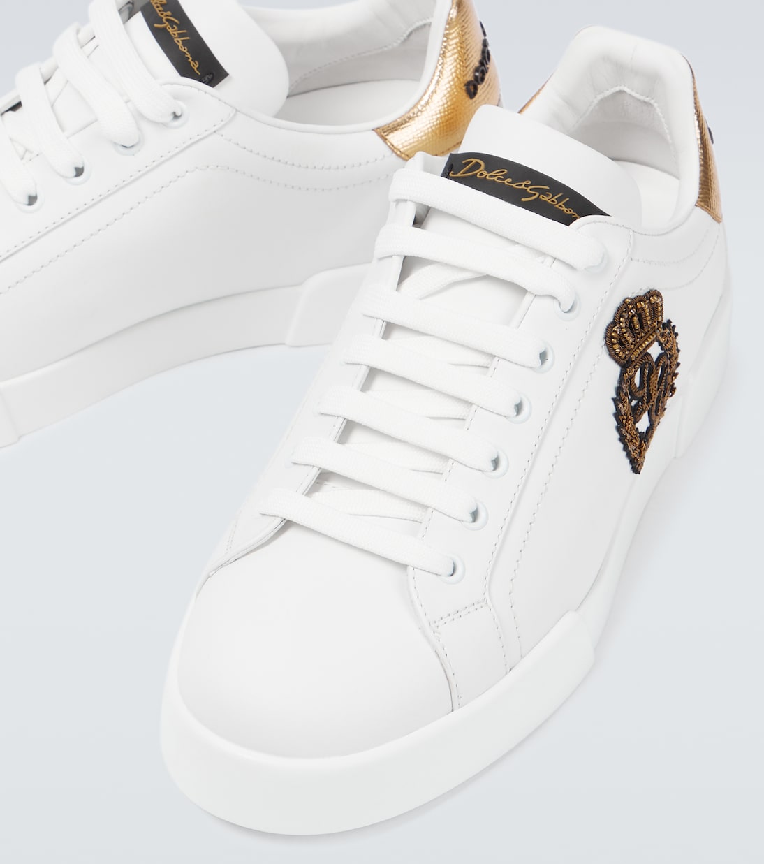 Sneakers Portofino aus Leder | Dolce&Gabbana