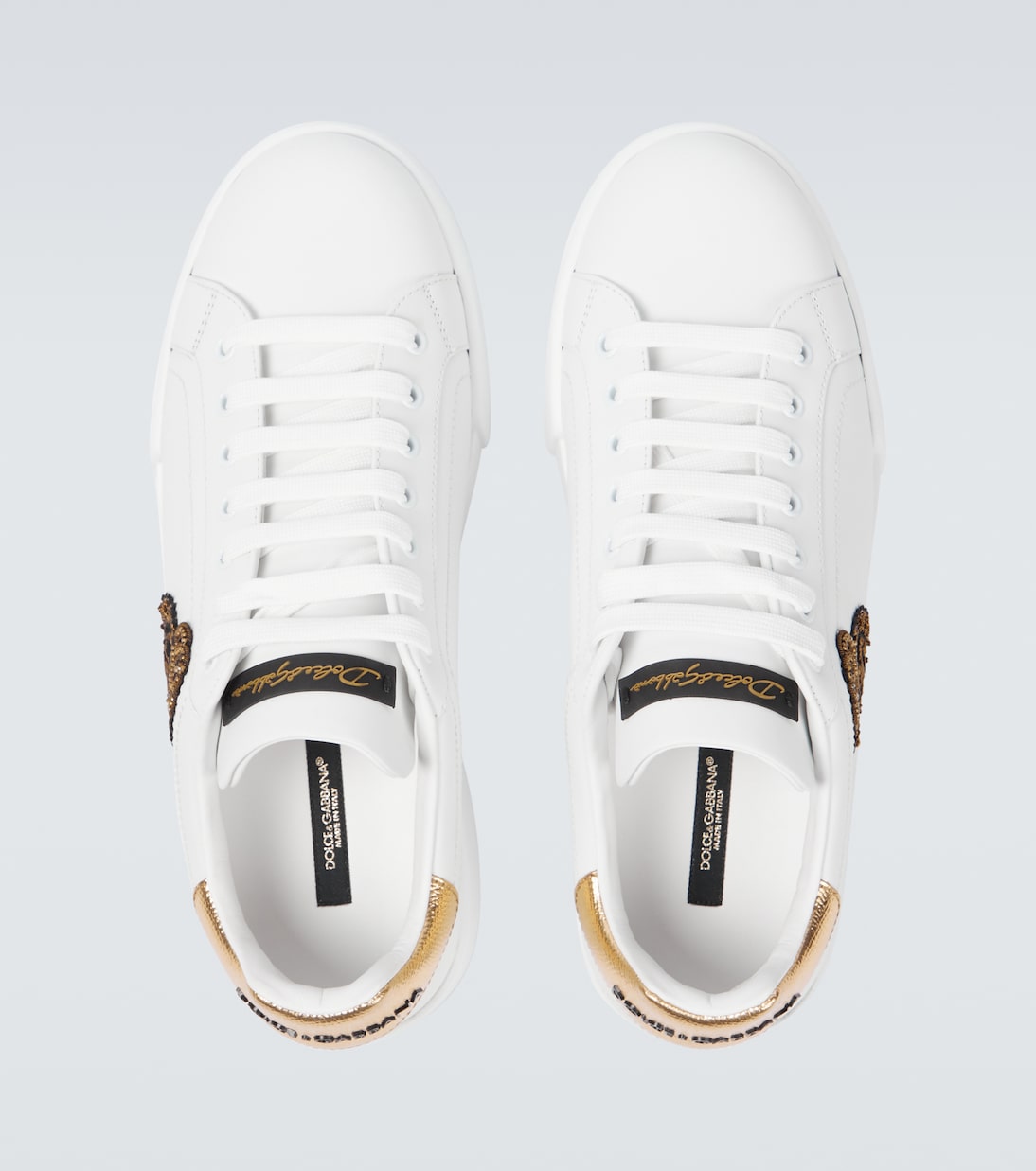 Sneakers Portofino aus Leder | Dolce&Gabbana