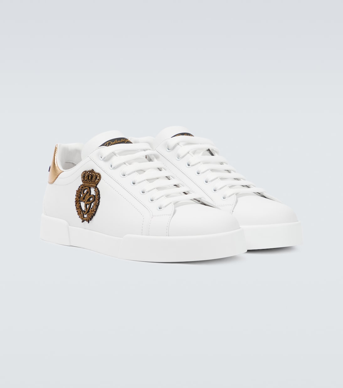Sneakers Portofino aus Leder | Dolce&Gabbana
