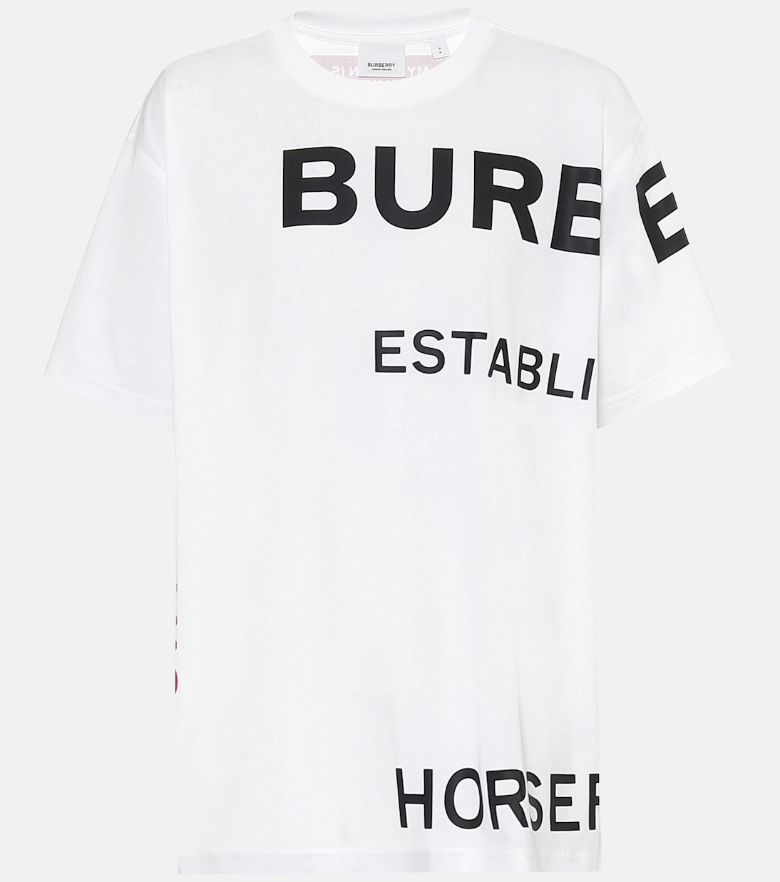 T-shirt in cotone con stampa | Burberry