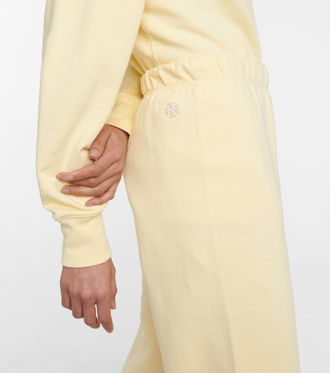 Cotton jersey sweatpants | Tory Sport
